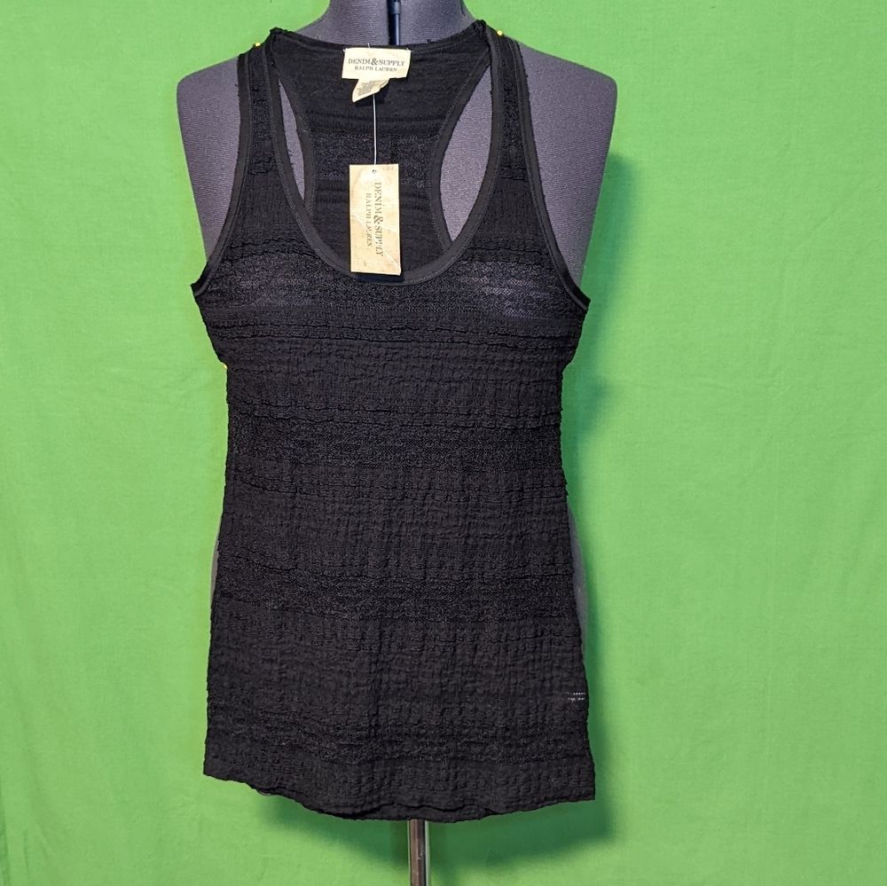 🔴2/$30 - NWT Denim & Supply Ralph Lauren Racerback Tank Top